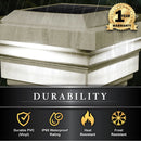 Regal PVC Solar Post Cap Light 4x4 Tan