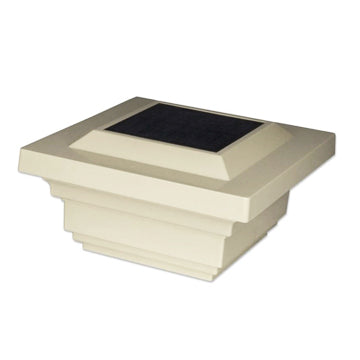 Regal PVC Solar Post Cap Light 4x4 Tan