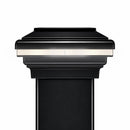 Saturn 4x4 LED Post Cap Light for 3.5" Wood Posts