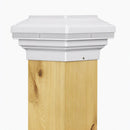Saturn 4x4 LED Post Cap Light for 3.5" Wood Posts