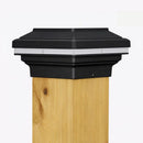 Saturn 4x4 LED Post Cap Light for 3.5" Wood Posts