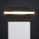 Saturn 4x4 LED Post Cap Light for 4" Metal or Vinyl Posts