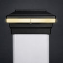 Saturn 4x4 LED Post Cap Light for 4" Metal or Vinyl Posts