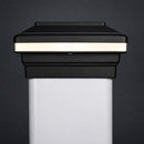 Saturn 4x4 LED Post Cap Light for 4" Metal or Vinyl Posts