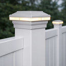 Saturn 4x4 LED Post Cap Light for 4" Metal or Vinyl Posts