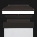 Saturn 5x5 LED Deck Light for 5" Vinyl Post