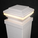 Saturn 5x5 LED Deck Light for 5" Vinyl Post