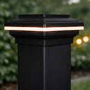 Saturn LED Low Voltage Deck Light for 6x6 Posts (5-1/2", 6", 6-1/2")