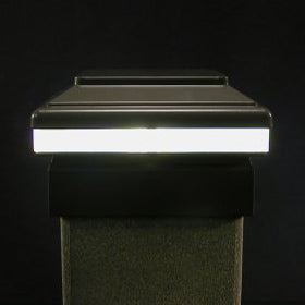 Saturn LED Low Voltage Deck Lighting for 4x4 Composite Post (4-1/4", 4-3/8", 4-1/2" to 4-5/8")