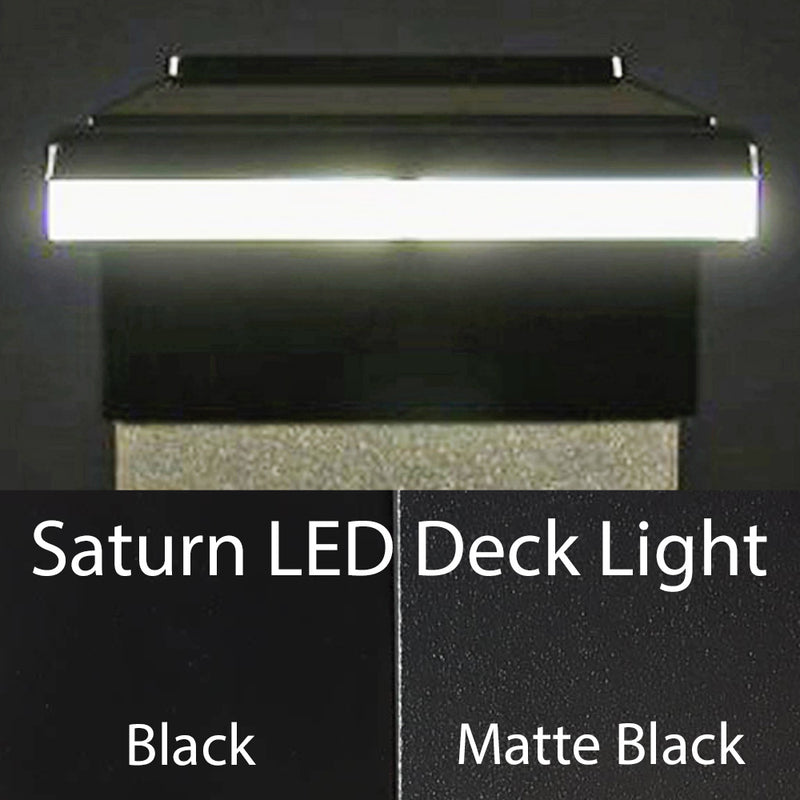 Saturn LED Low Voltage Deck Lighting for 4x4 Composite Post (4-1/4", 4-3/8", 4-1/2" to 4-5/8")