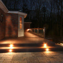 Estes Round Metal LED Eyeball Rail & Step Light