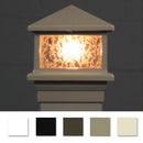 Sirius LED Deck Light 4x4 Metal or Vinyl Posts