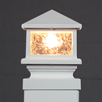 Sirius LED Deck Light for 5x5 Vinyl Posts
