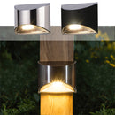 Solar Deck, Post and Wall Light- Stainless Steel