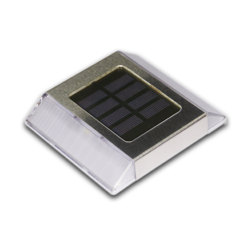 Solar Path Lights - Stainless Steel 2PK