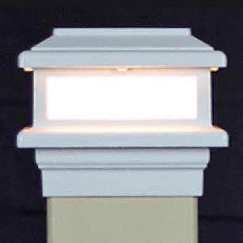 Triton 6x6 LED Low Voltage Deck Light for 5-1/2", 6" 6-1/2" Posts