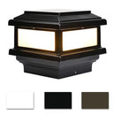 Triton 6x6 LED Low Voltage Deck Light for 5-1/2", 6" 6-1/2" Posts