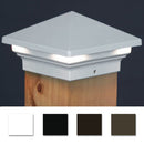 Venus 4x4 LED Post Cap Light for 3-1/2" Wood Posts