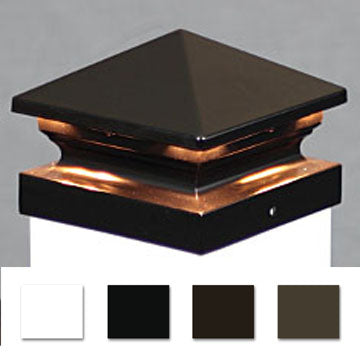 Venus 5x5 Pyramid Top LED Post Cap Light