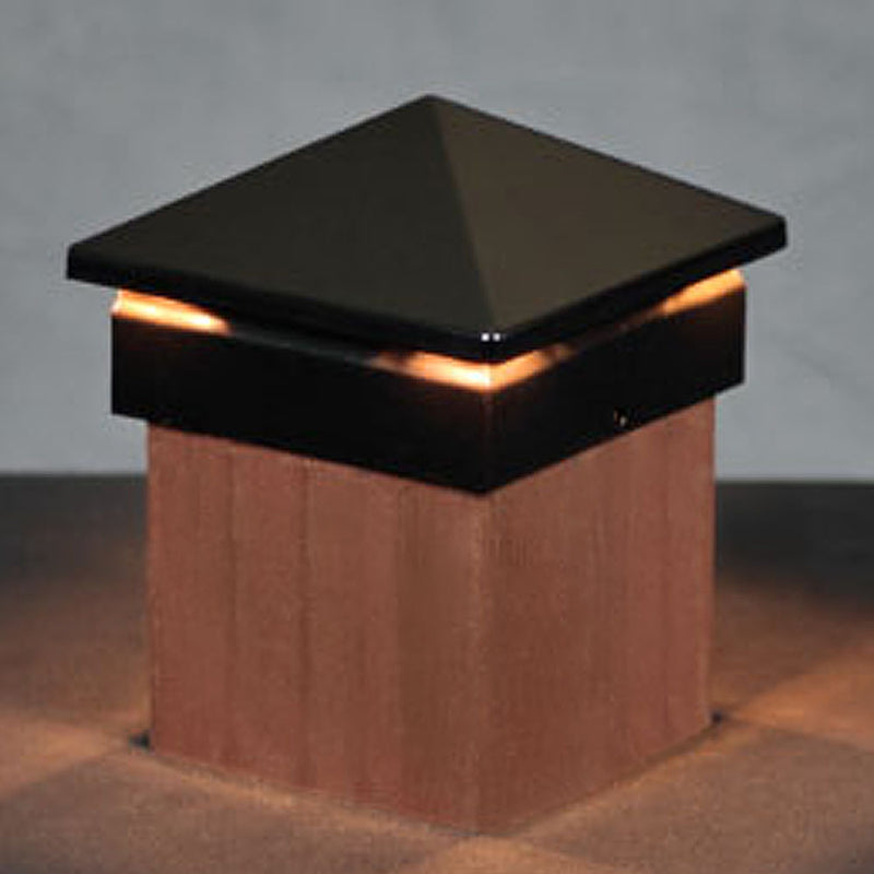 Venus LED Low Voltage Deck Light for 4x4 Composite Post (4-1/2" to 4-5/8")