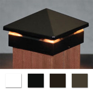 Venus LED Low Voltage Deck Light for 4x4 Composite Post (4-1/2" to 4-5/8")