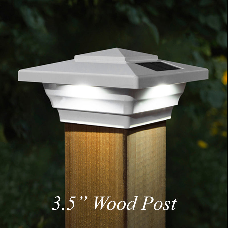 Windsor PVC Solar Post Cap 4x4 - 5x5