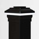 Zena 6x6 Metal Solar Deck Light - 5-1/2", 6", 6-1/2" Post