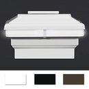 Zena 6x6 Metal Solar Deck Light - 5-1/2", 6", 6-1/2" Post