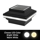 Zena Solar 4x4 LED Post Cap Light - for 3.5" Wood Posts