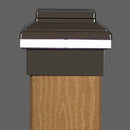 Zena Solar Deck Light - 4-1/4" to 4-5/8" Post