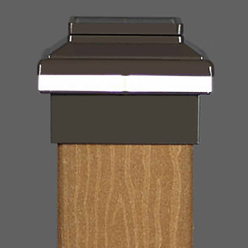 Zena Solar Deck Light - 4-1/4" to 4-5/8" Post