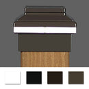 Zena Solar Deck Light - 4-1/4" to 4-5/8" Post