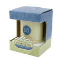 3x4 Flat Top Pillar Ivory Wax Flameless Candle with Timer (2 Pack)