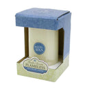 3x5 Flat Top Pillar Ivory Wax Flameless Candle with Timer (2 Pack)