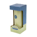 3x8 Flat Top Pillar Ivory Wax Flameless Candle with Timer (2 Pack)