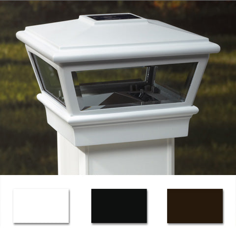 4x4 VersaCap Solar Post Cap Light