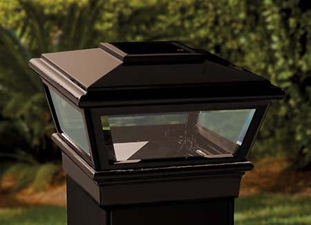 4x4 VersaCap Solar Post Cap Light