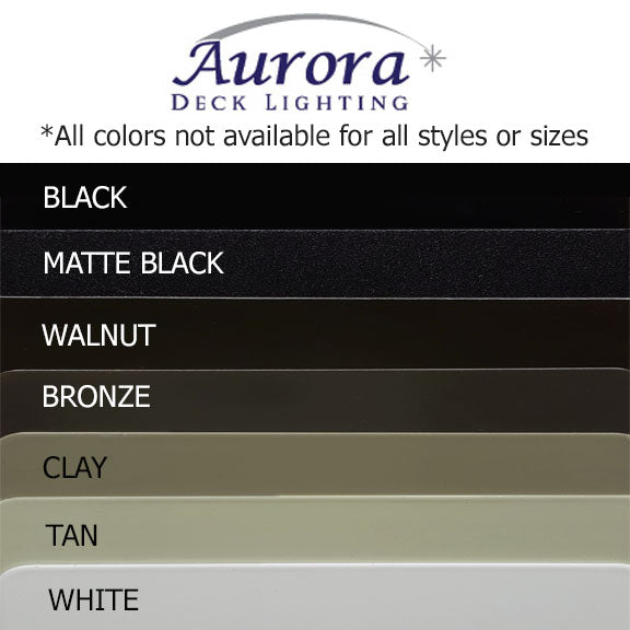 Flat Mount Base Adapter for 4x4 Aurora Deck Lights