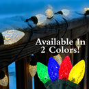 100 LED C7 Battery-Powered String Lights