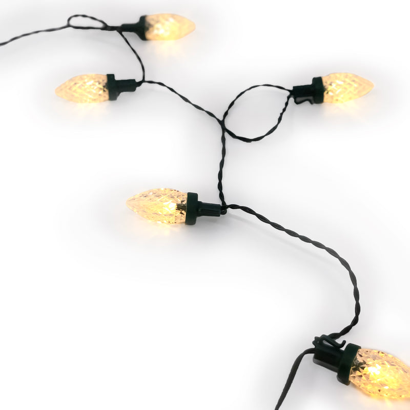 100 LED C7 Battery-Operated String Lights