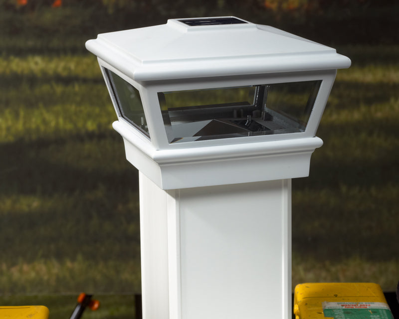 4x4 VersaCap Solar Post Cap Light