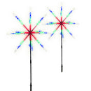 Sparkler LED Garden Lights with Remote - Set of 2 Lights