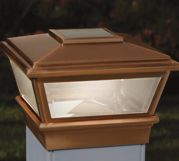 VersaCap 5x5-6x6 Solar Post Cap Light for 5" to 5-1/2" Posts