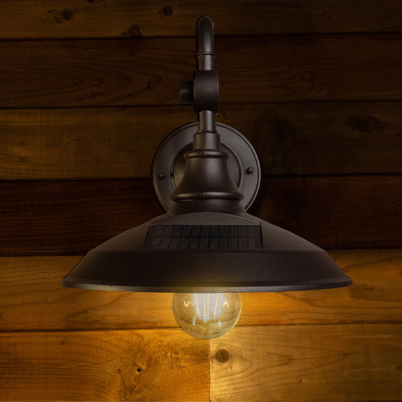 Vintage Solar Barn Light