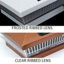 Pyramid Plastic 5x5 Solar Cap Light - Espresso or Hammered Brown for 4-1/2 to 5" Post