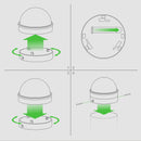 Summit Chain Link Solar Post Cap Light 2x2-3x3 (Set of 2)